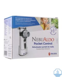 Nebualdo pocket control nebulizador portátil de malla