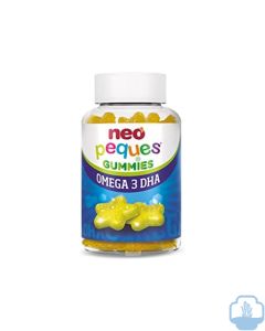 Neo peques gummies omega-3 DHA 30 gominolas