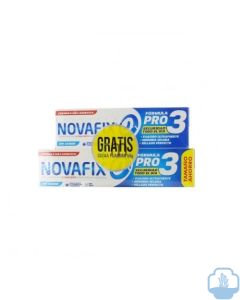 Novafix pro3 sin sabor pack 70+50 g
