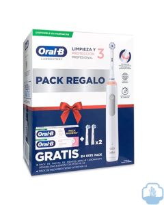 Oral B cepillo eléctrico Pro 3 regalo pasta dental duplo y recambios