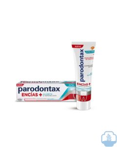 Parodontax Encías + aliento y sensibilidad blanqueante extra fresh 75 ml 
