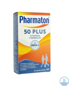 Pharmaton 50 plus 30 capsulas