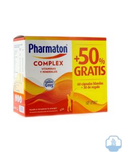 Pharmaton complex 60 capsulas + 30 capsulas de regalo