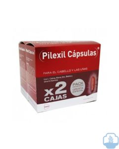 Pilexil cápsulas duplo 100 + 100 capsulas