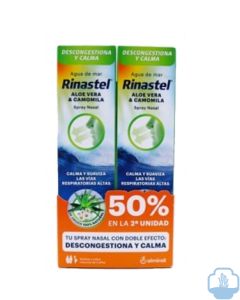 Rinastel Aloe vera & Camomila spray nasal duplo 2x125 ml 