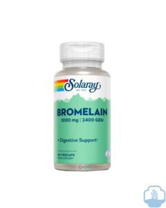 Solaray Bromelain 1000 mg 60 cápsulas 