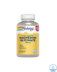 Solaray glicinato de magnesio 120 cápsulas