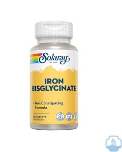 Solaray Iron bisglicinato 60 comprimidos