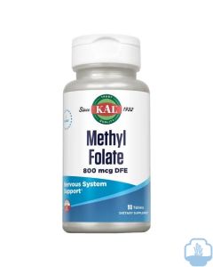 Solaray kal Methylfolate 800mcg 90 comprimidos