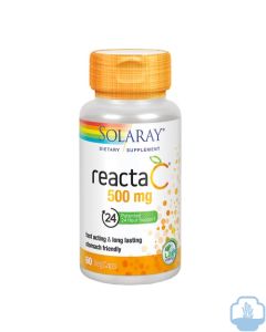 Solaray reacta c 500 mg 60 comprimidos