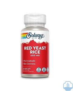 Solaray red yeast rice 45 cápsulas