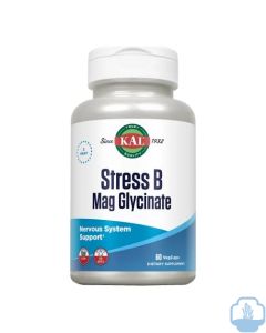 Solaray Stress B magnesio glycinate 60 cápsulas