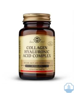Solgar Ácido hialurónico complex con colágeno 120 mg 30 comprimidos 
