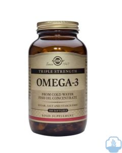 Solgar omega 3 triple concentración 100 cápsulas