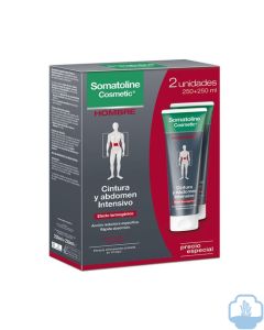 Somatoline hombre reductor cintura y abdomen duplo 2 x 250 ml