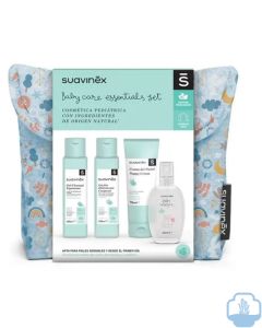 Suavinex neceser de viaje Baby Care Essentials set azul