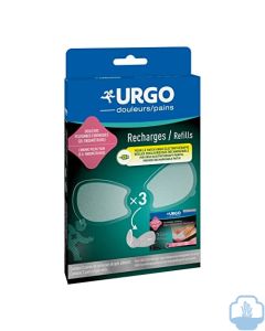 Urgo recarga parche electroterapia para dolores menstruación 3 pares