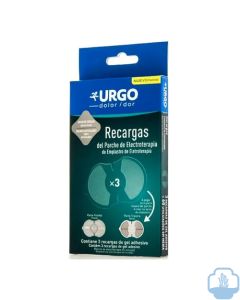Urgo recargas de gel para parche electroterapia 3 unidades