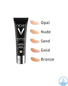 Vichy dermablend fondo maquillaje correcion 3d 30ml - Color - Gold 45