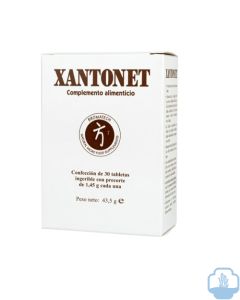 Xantonet 30 tabletas