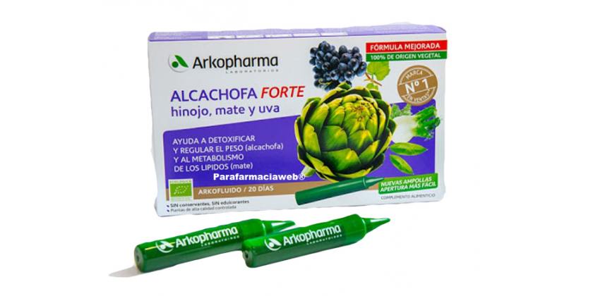 Dieta de la alcachofa de Arkopharma