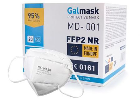 En Parafarmaciaweb vendemos las mascarillas FFP2 Galmask al mejor precio